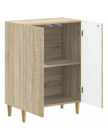 Mobiletto da Bagno DELFT Rovere Sonoma 59,5 x 31 x 80 cm