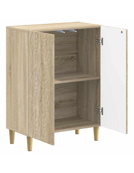 Mobiletto da Bagno DELFT Rovere Sonoma 59,5 x 31 x 80 cm