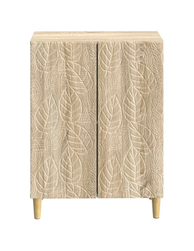 Mobiletto da Bagno DELFT Rovere Sonoma 59,5 x 31 x 80 cm