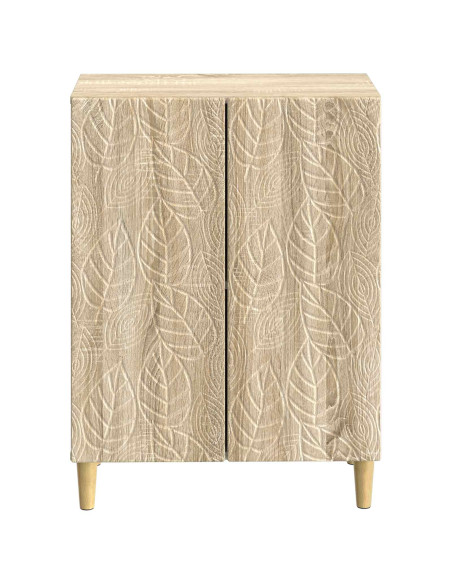 Mobiletto da Bagno DELFT Rovere Sonoma 59,5 x 31 x 80 cm