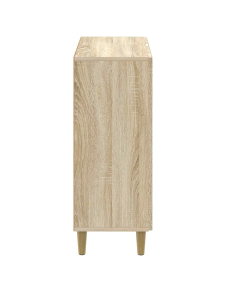 Mobiletto da Bagno DELFT Rovere Sonoma 59,5 x 31 x 80 cm