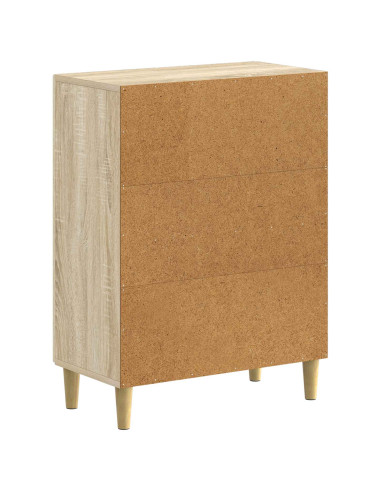Mobiletto da Bagno DELFT Rovere Sonoma 59,5 x 31 x 80 cm