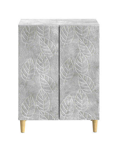 Mobiletto da Bagno DELFT Grigio Cemento 59,5 x 31 x 80 cm
