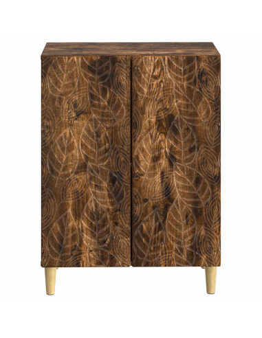Mobiletto da Bagno DELFT Rovere Fumo 59,5 x 31 x 80 cm
