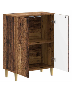 Mobiletto da Bagno DELFT Legno antico 59,5 x 31 x 80 cm 2