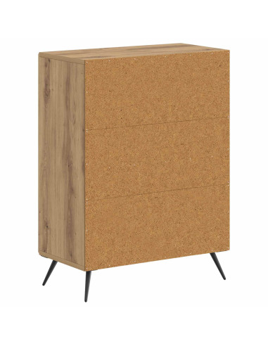 Mobiletto da Bagno BREDA Rovere Artigianale 59,5 x 31 x 80 cm