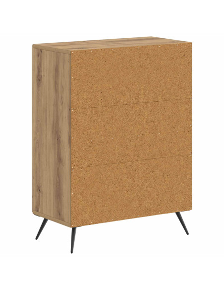 Mobiletto da Bagno BREDA Rovere Artigianale 59,5 x 31 x 80 cm