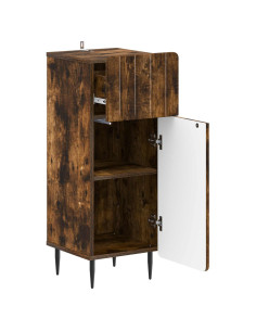 Mobiletto da Bagno ZWOLLE Rovere Fumo 30 x 31 x 79,5 cm 2