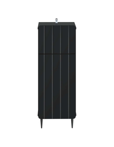 Mobiletto da Bagno ZWOLLE Nero 30 x 31 x 79,5 cm