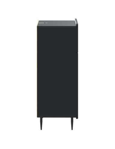 Mobiletto da Bagno ZWOLLE Nero 30 x 31 x 79,5 cm