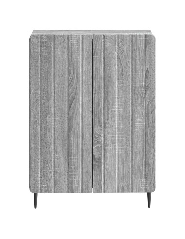 Mobiletto da Bagno ZWOLLE Sonoma grigio 59,5 x 31 x 79,5 cm