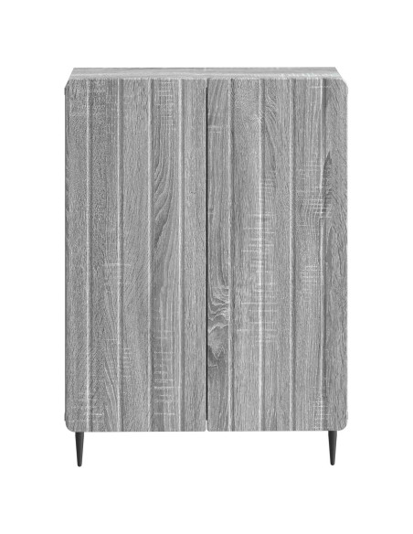 Mobiletto da Bagno ZWOLLE Sonoma grigio 59,5 x 31 x 79,5 cm