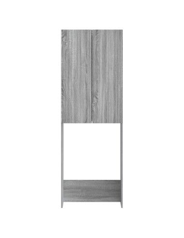 Mobile Bagno ARNHEM Sonoma grigio 66 x 25,5 x 190 cm