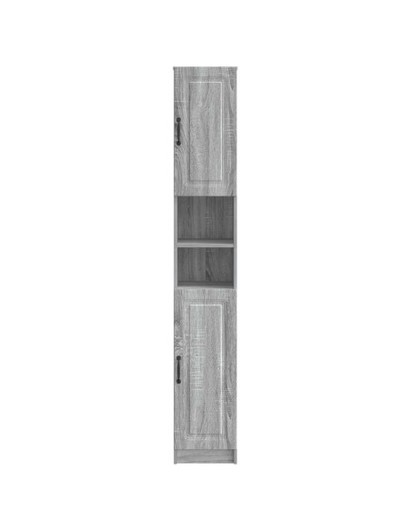 Armadio da Bagno con Ripiano Aperto UTRECHT Sonoma grigio