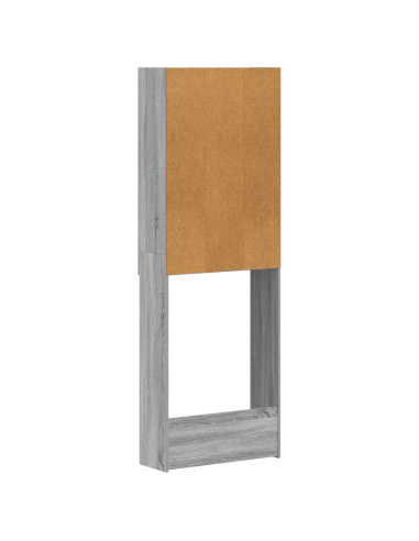Mobile Bagno UTRECHT Sonoma grigio 66 x 25,5 x 190 cm