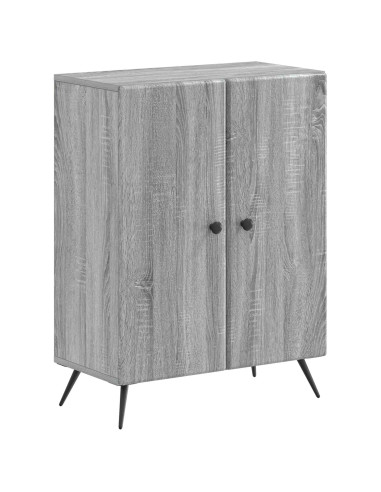 Mobiletto da Bagno BREDA Sonoma grigio 59,5 x 31 x 80 cm