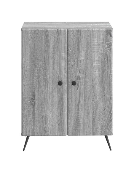 Mobiletto da Bagno BREDA Sonoma grigio 59,5 x 31 x 80 cm
