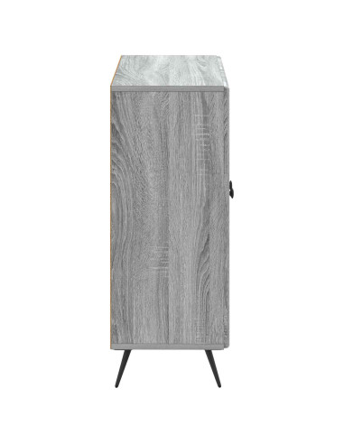 Mobiletto da Bagno BREDA Sonoma grigio 59,5 x 31 x 80 cm