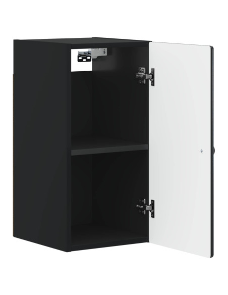Armadio da bagno a muro BREDA Nero 30 x 31 x 59 cm