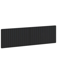 Testiera da Muro ZWOLLE Nero Legno ingegnerizzato