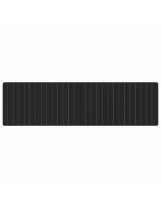 Testiera da Muro ZWOLLE Nero Legno ingegnerizzato 2