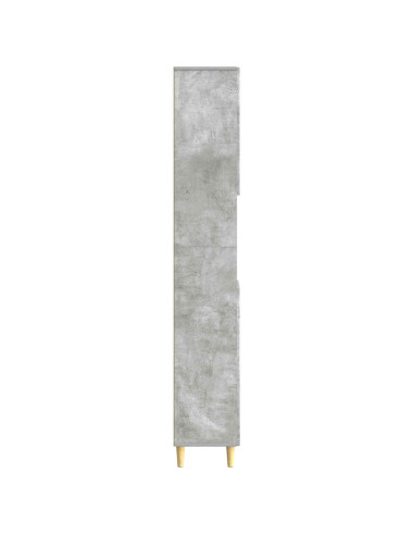 Armadio da Bagno con Ripiano Aperto ARNHEM Grigio Cemento