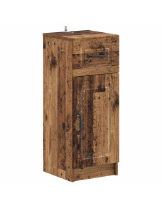 Mobiletto da Bagno UTRECHT Legno antico 30 x 31 x 77 cm