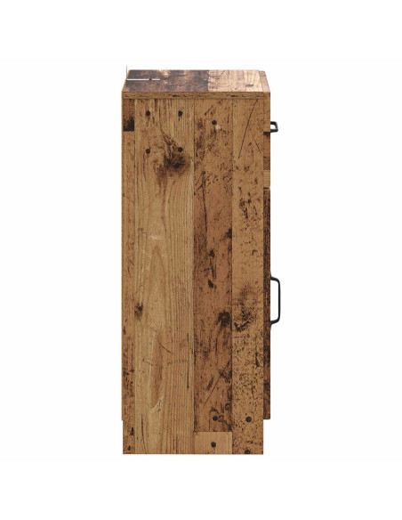 Mobiletto da Bagno UTRECHT Legno antico 30 x 31 x 77 cm