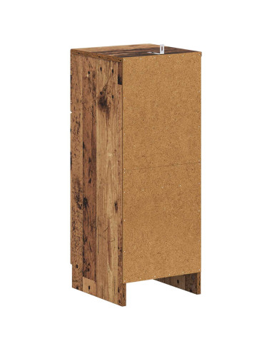 Mobiletto da Bagno UTRECHT Legno antico 30 x 31 x 77 cm