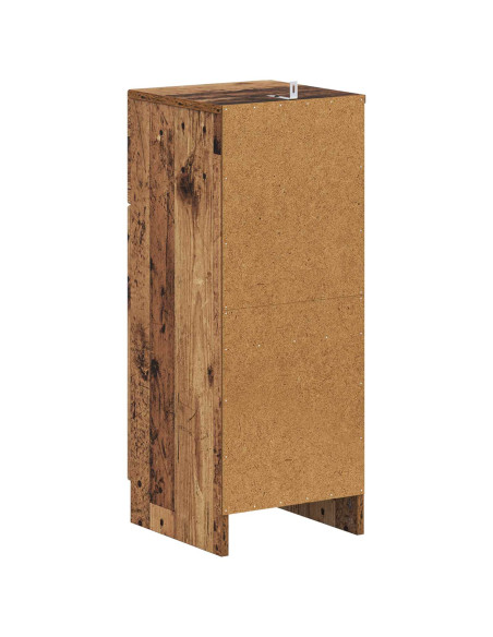 Mobiletto da Bagno UTRECHT Legno antico 30 x 31 x 77 cm