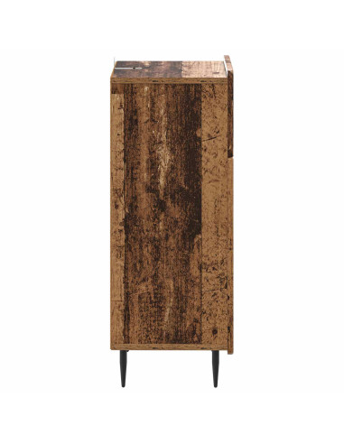Mobiletto da Bagno ZWOLLE Legno antico 30 x 31 x 79,5 cm