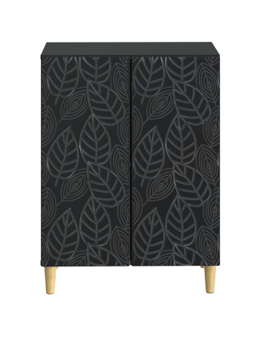 Mobiletto da Bagno DELFT Nero 59,5 x 31 x 80 cm