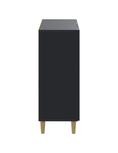Mobiletto da Bagno DELFT Nero 59,5 x 31 x 80 cm