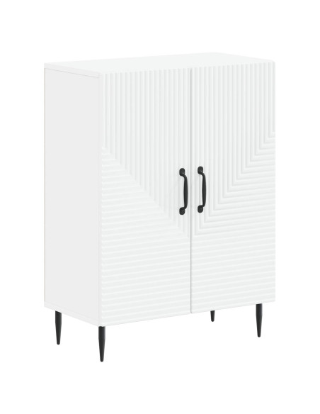 Mobiletto da Bagno HAARLEM Bianco 59,5 x 31 x 80 cm