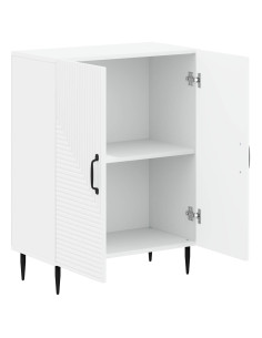 Mobiletto da Bagno HAARLEM Bianco 59,5 x 31 x 80 cm 2