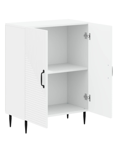 Mobiletto da Bagno HAARLEM Bianco 59,5 x 31 x 80 cm