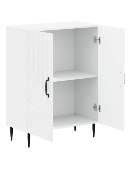Mobiletto da Bagno HAARLEM Bianco 59,5 x 31 x 80 cm