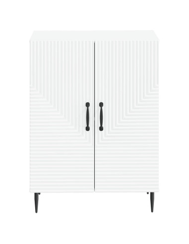 Mobiletto da Bagno HAARLEM Bianco 59,5 x 31 x 80 cm