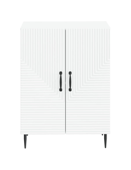 Mobiletto da Bagno HAARLEM Bianco 59,5 x 31 x 80 cm