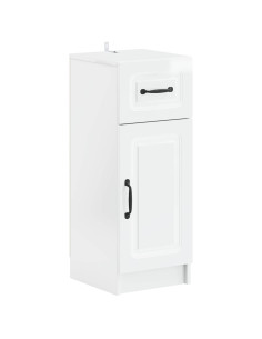 Mobiletto da Bagno UTRECHT Bianco Lucido 30 x 31 x 77 cm