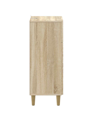 Mobiletto da Bagno DELFT Rovere Sonoma 30 x 31 x 80 cm