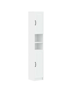 Armadio da Bagno con Ripiano Aperto UTRECHT Bianco