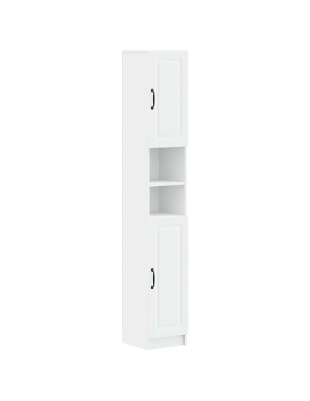 Armadio da Bagno con Ripiano Aperto UTRECHT Bianco
