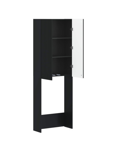 Mobile Bagno ARNHEM Nero 66 x 25,5 x 190 cm