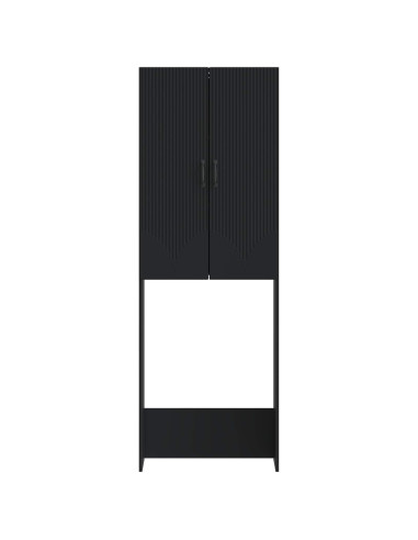 Mobile Bagno HOORN Nero 66 x 25,5 x 190 cm Legno ingegnerizzato
