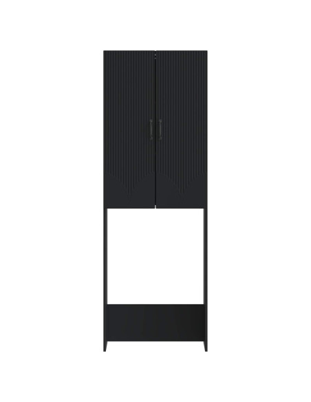 Mobile Bagno HOORN Nero 66 x 25,5 x 190 cm Legno ingegnerizzato