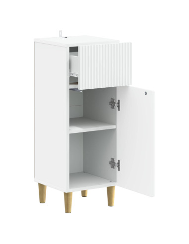 Mobiletto da Bagno ARNHEM Bianco 30 x 31 x 80 cm