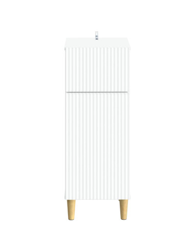 Mobiletto da Bagno ARNHEM Bianco 30 x 31 x 80 cm