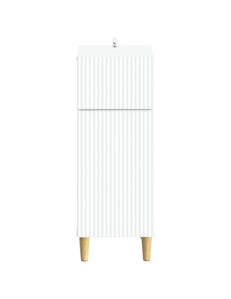 Mobiletto da Bagno ARNHEM Bianco 30 x 31 x 80 cm