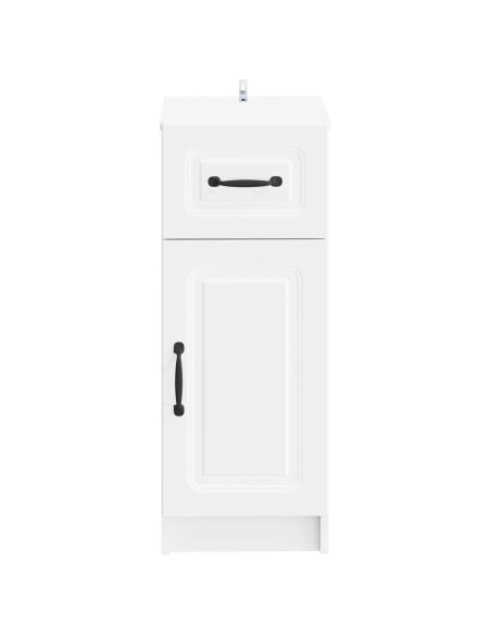 Mobiletto da Bagno UTRECHT Bianco 30 x 31 x 77 cm